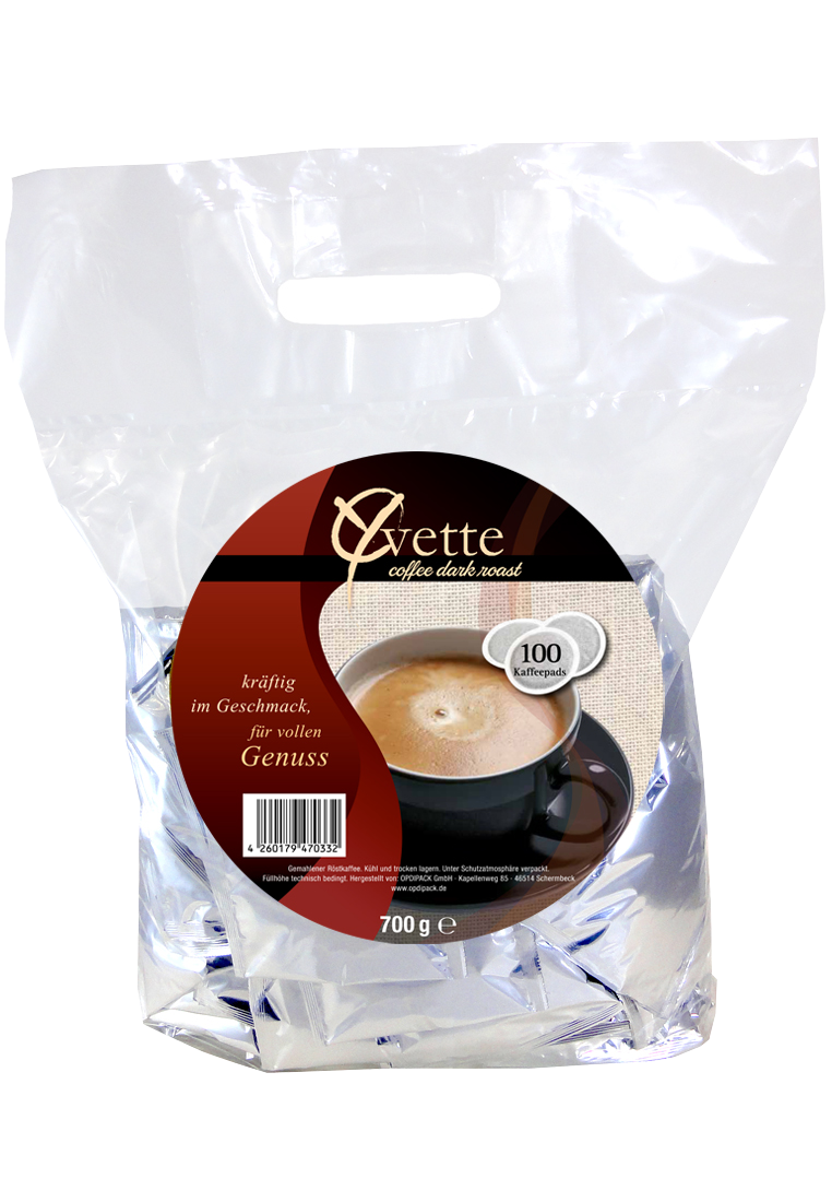 Dark Kaffeepads 100er (4x25)