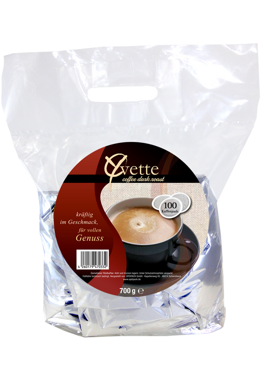 Dark Kaffeepads 100er (4x25)
